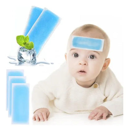 Parches Gel Frío para Fiebre Bebé 20 PCS